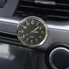 Mini Reloj de Coche con Adhesivo (color negro)