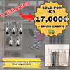 Pinzas de Acero Inoxidable con Gancho para Ropa