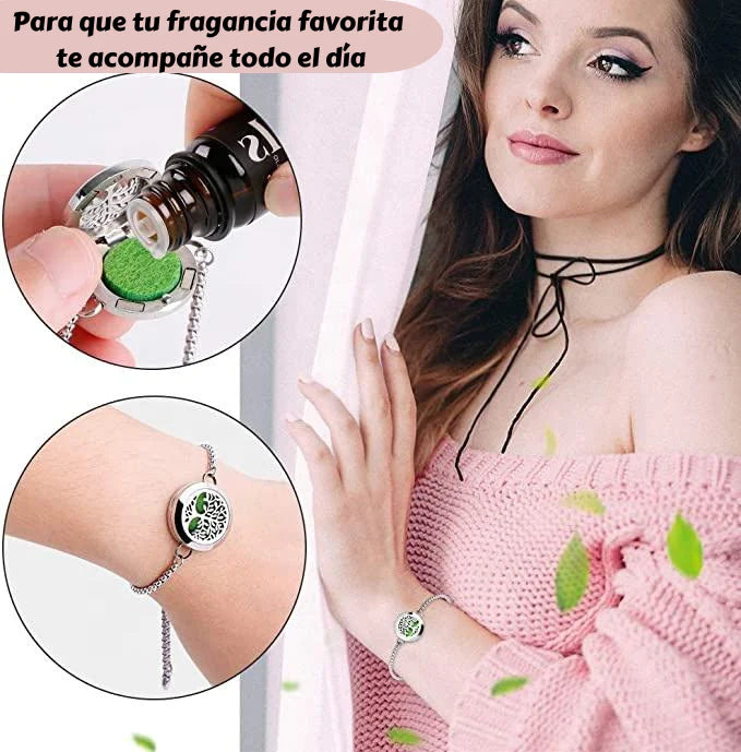 Pulsera de Fragancia Árbol de la Vida