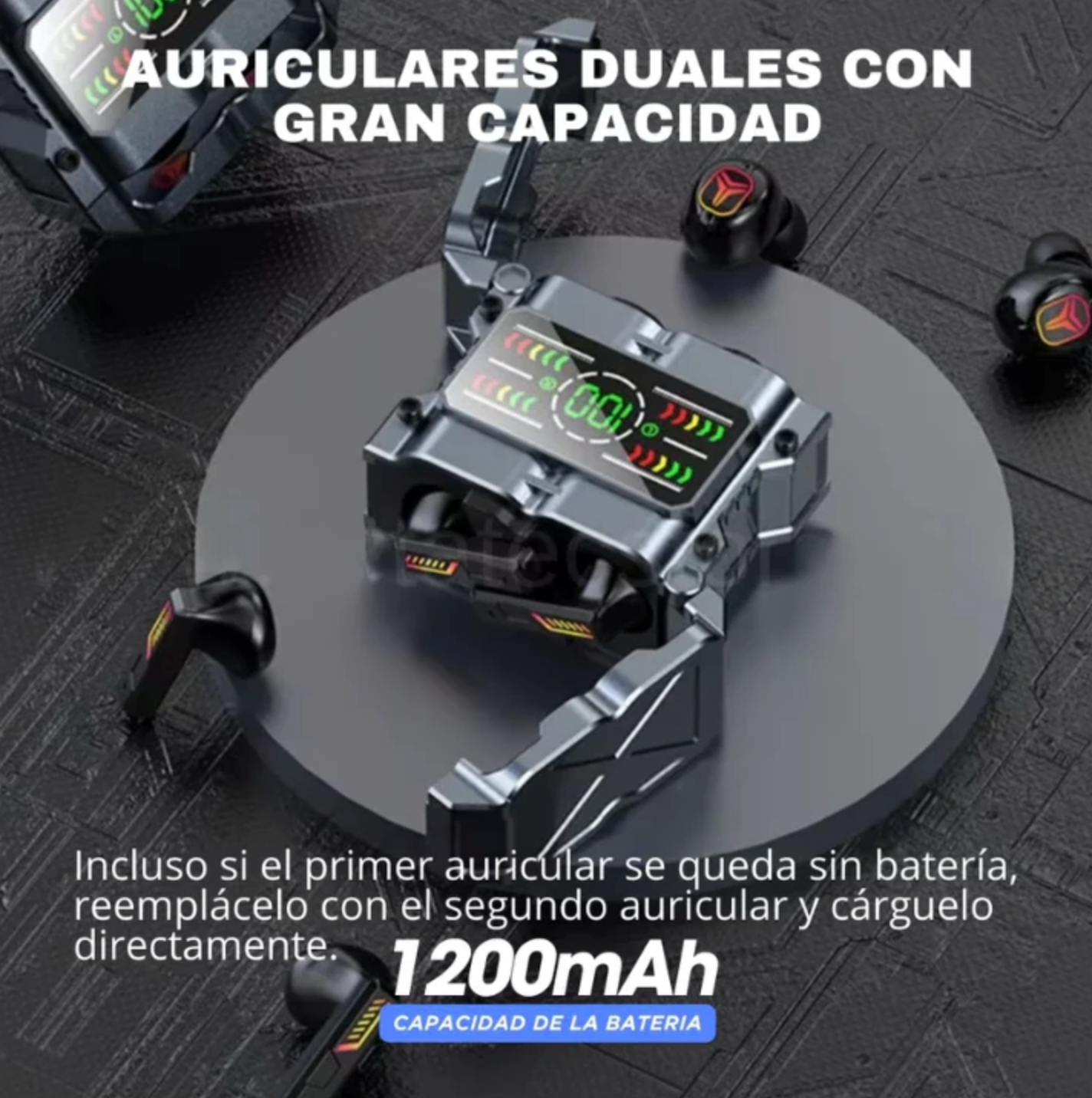 Audifonos M60 4 en 1 (MODELO 2025)