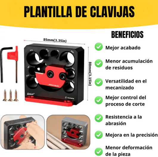 PLANTILLAS DE CLAVIJAS