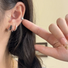 Pendientes Abstractos de Mosca