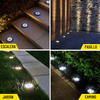 Luces LED de Piso con Carga Solar