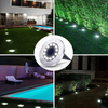 Luces LED de Piso con Carga Solar