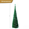 Árbol de Navidad Plegable 2.1 M