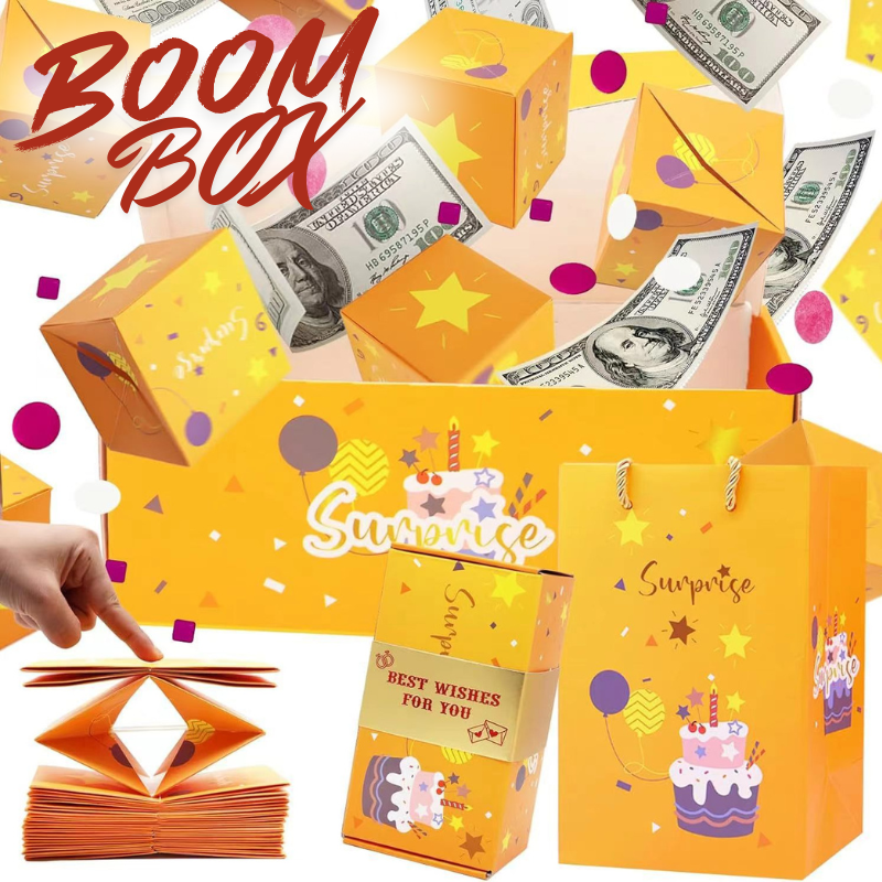 Caja Sorpresa Boom Box