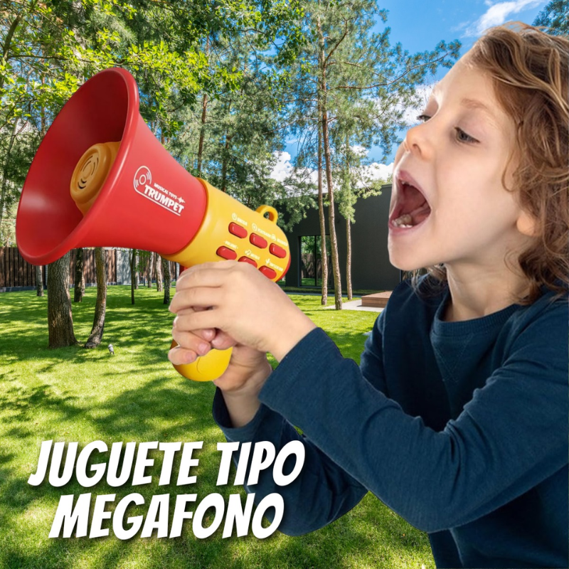 JUGUETE TIPO MEGAFONO