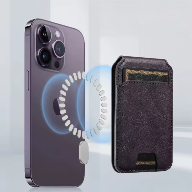 LuxMag Wallet – Tarjetero magnético de lujo para iPhone