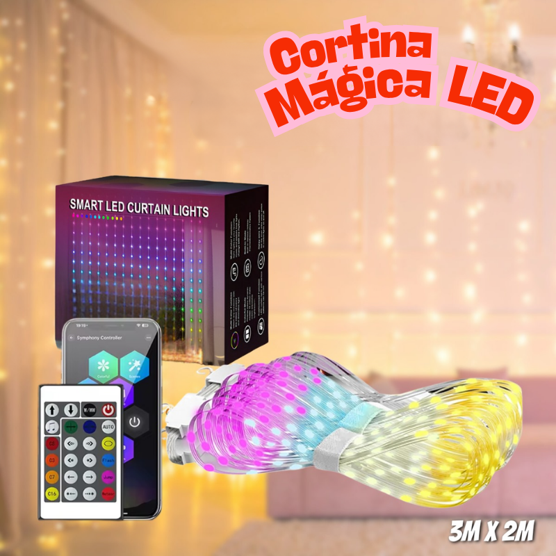 Cortina Mágica LED