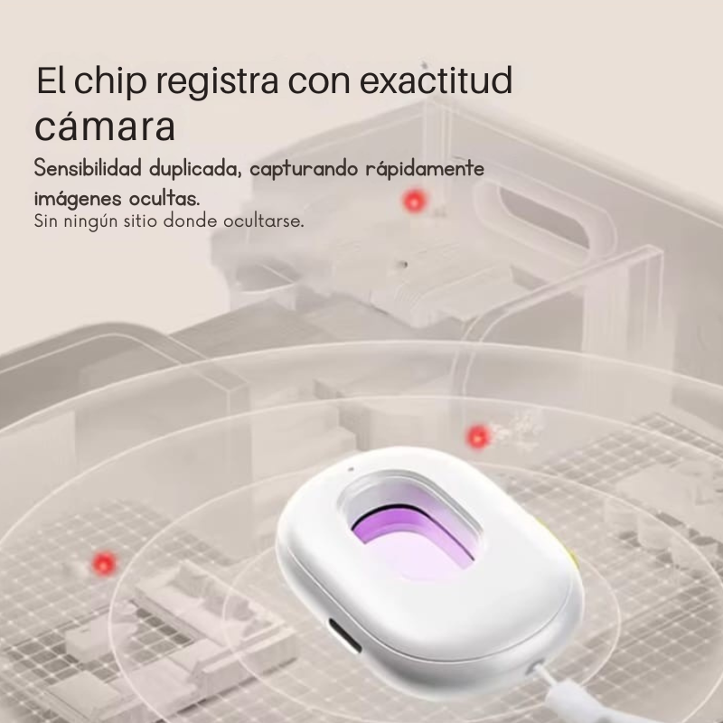 Detector Portátil de Cámaras Ocultas