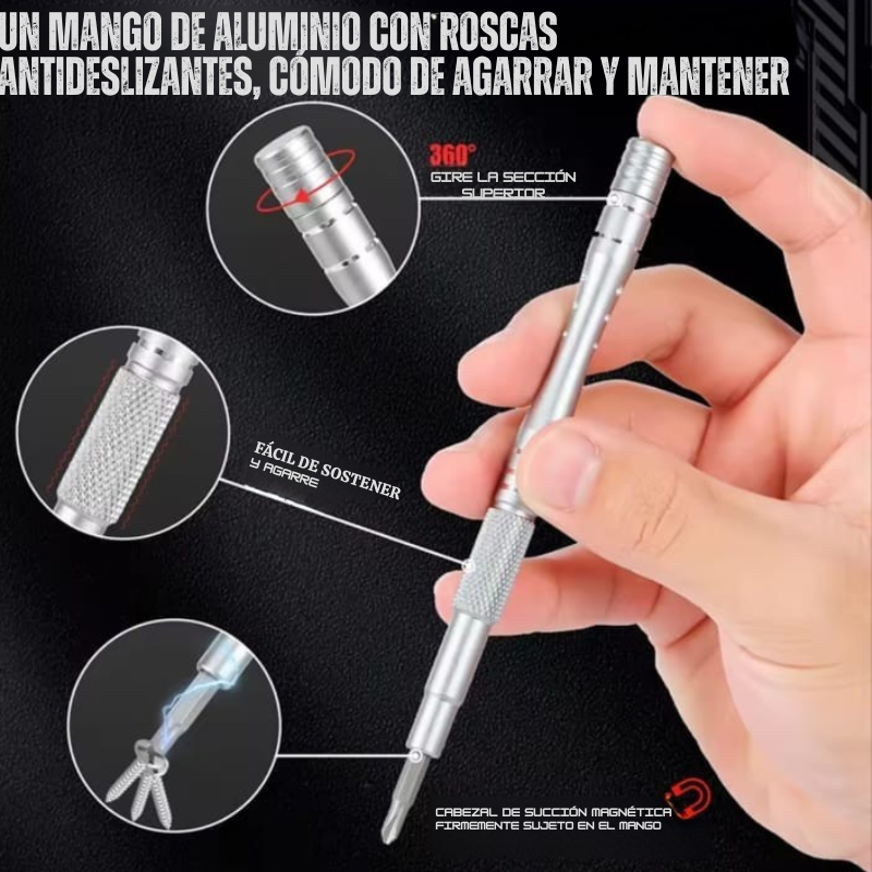 Set de Destornilladores de Precisión 128 en 1