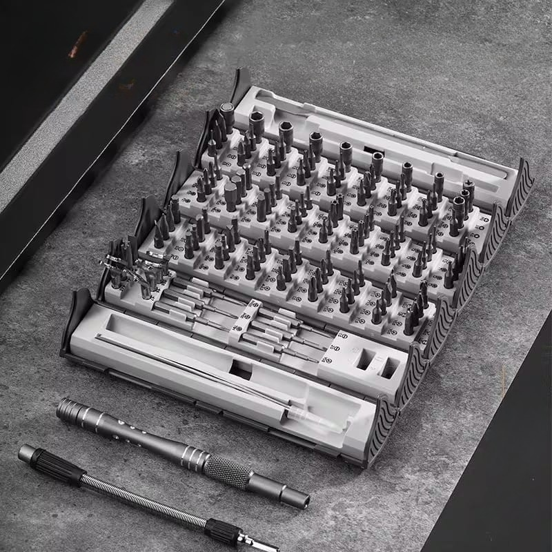 Set de Destornilladores de Precisión 128 en 1