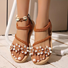 Sandalias Boho Chic Floral