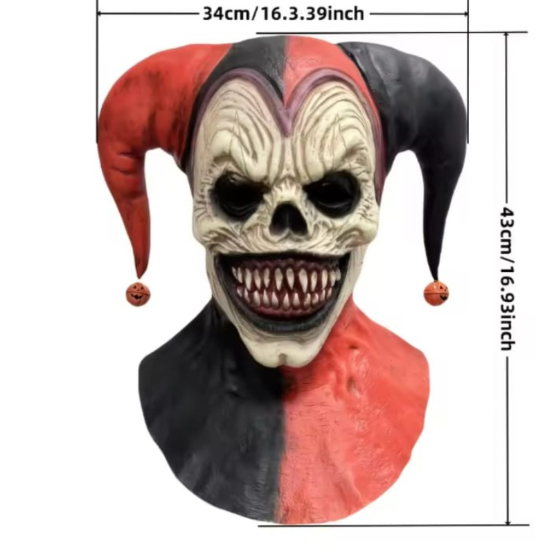 Máscara de Payaso Amenazante