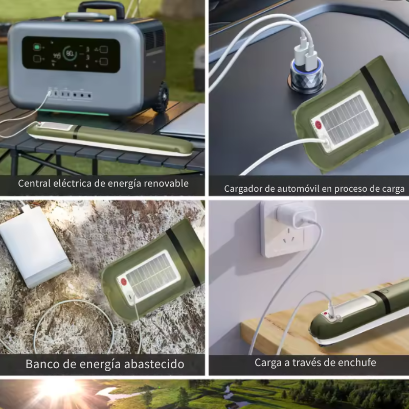 Linterna Solar Inflable