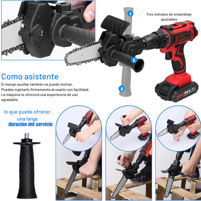 Adaptador a Motosierra