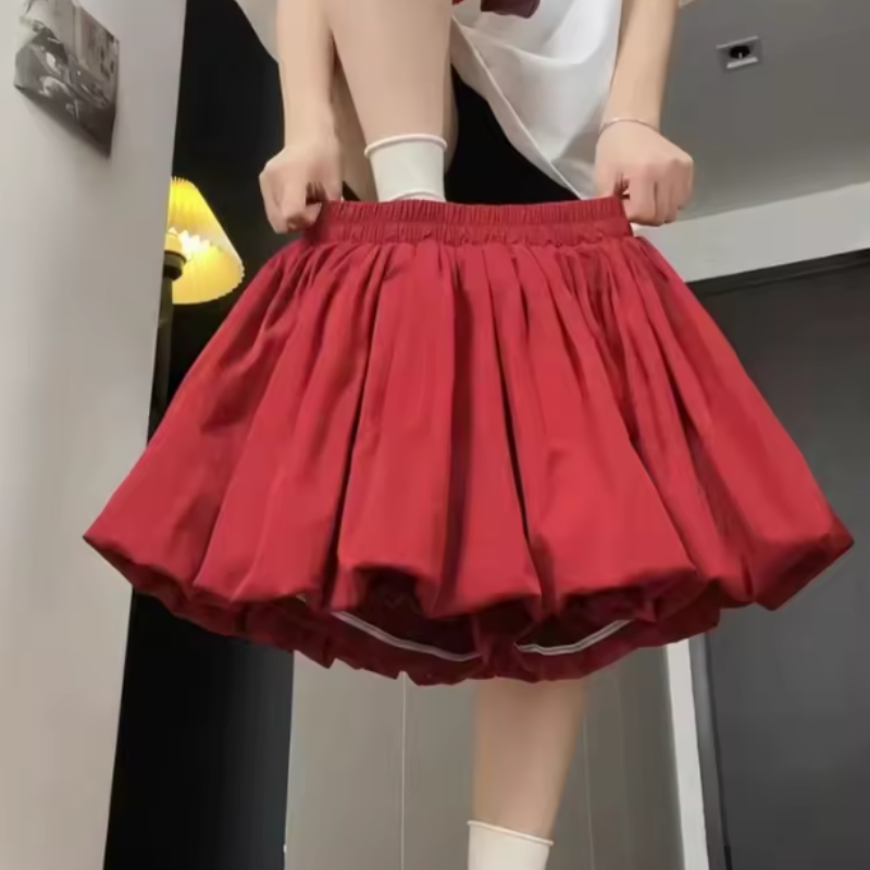 Falda Coreana Estilo Burbuja
