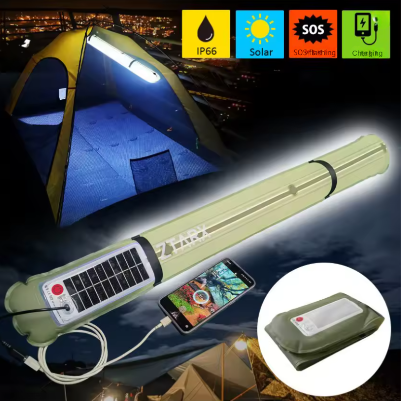 Linterna Solar Inflable