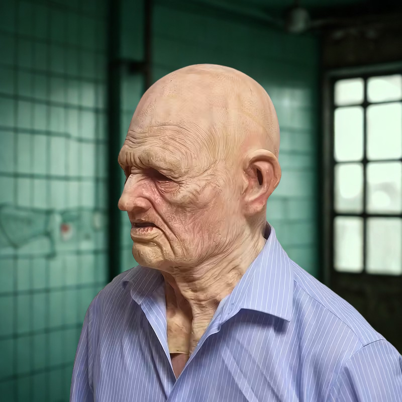 Máscara Realista de Abuelo