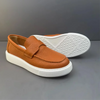 Mocasines Casual Retro de Cuero