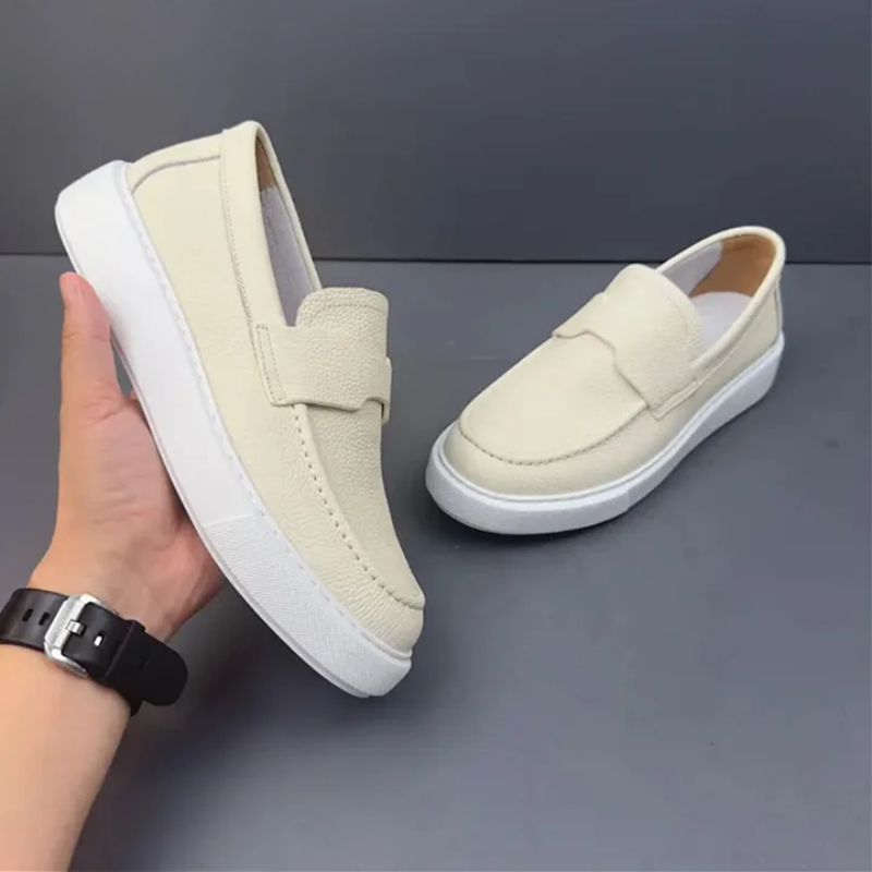 Mocasines Casual Retro de Cuero