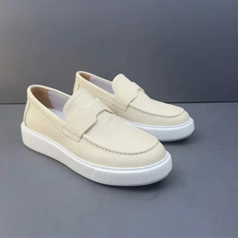 Mocasines Casual Retro de Cuero
