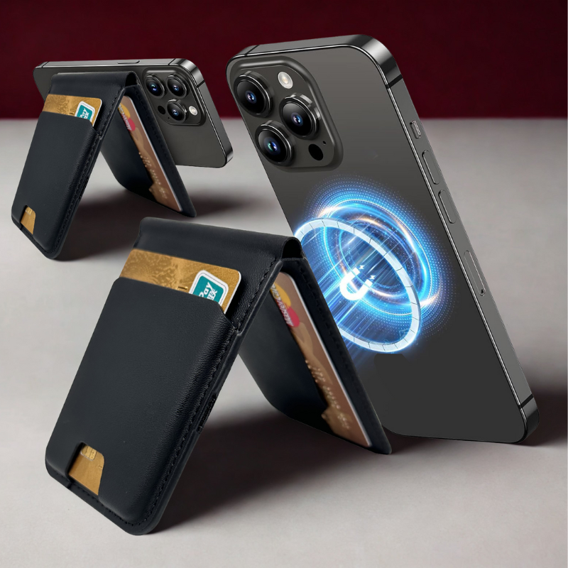 LuxMag Wallet – Tarjetero magnético de lujo para iPhone
