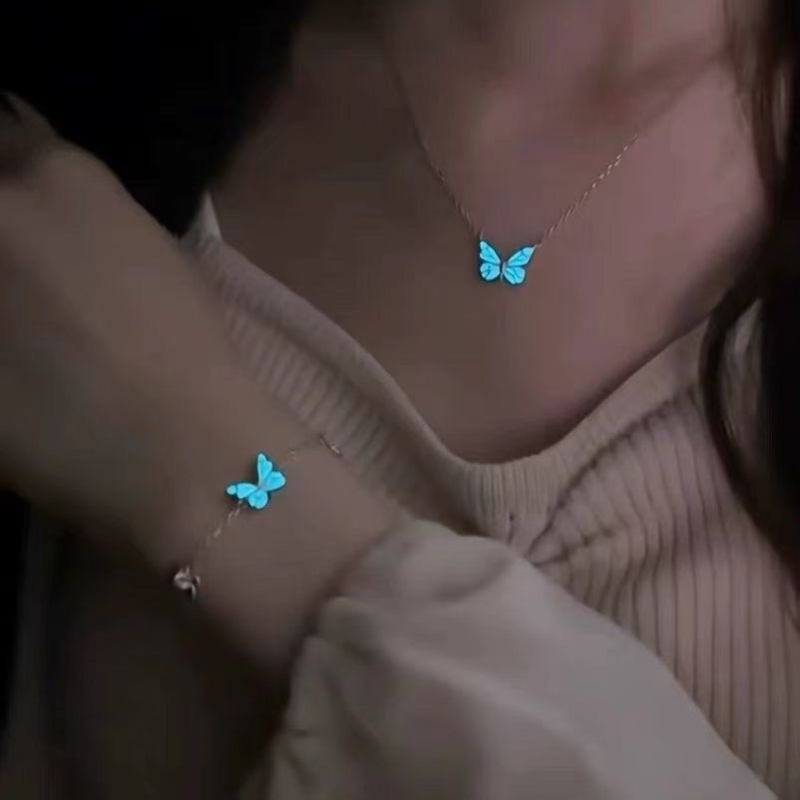 GlowFly Set – Collar + Pulsera