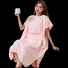 CoralLuxe – Albornoz de terciopelo