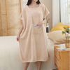 CoralLuxe – Albornoz de terciopelo