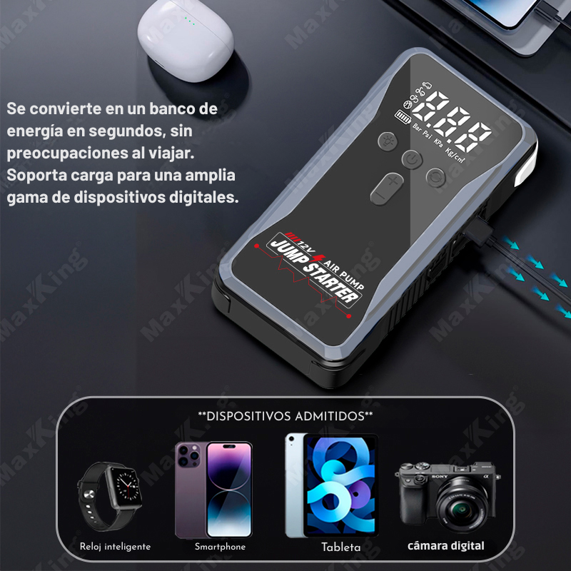 PowerRoad 1400 arrancador portátil